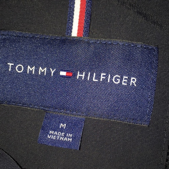 Tommy Hilfiger regatta jacket black size medium - Picture 5 of 6